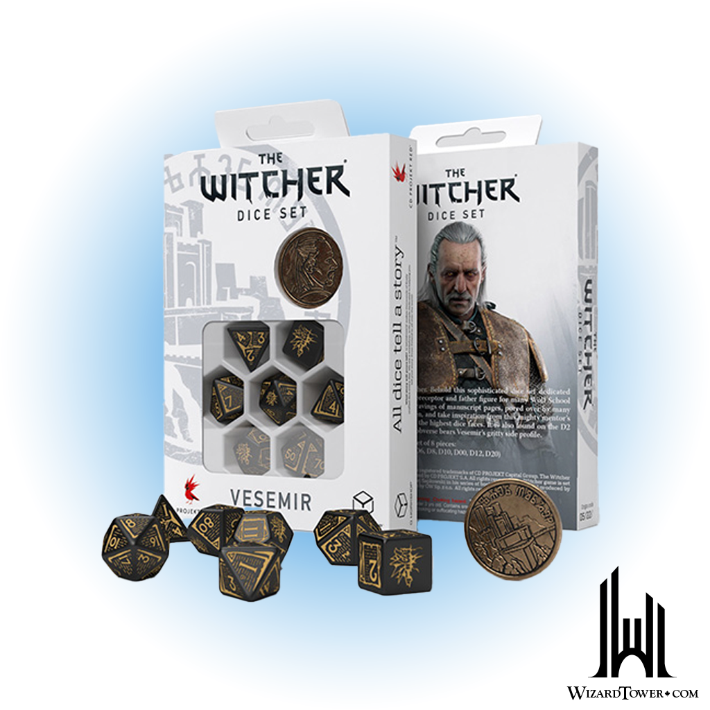 Witcher Dice Set Vesemir the Sword Master